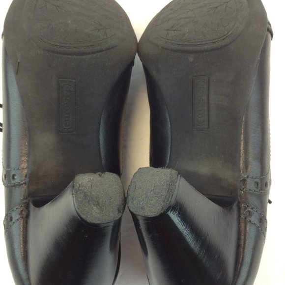 Eurostep 'Gabrielle' Black Retro Rockabilly Pin-up Heels - Picture 10 of 16